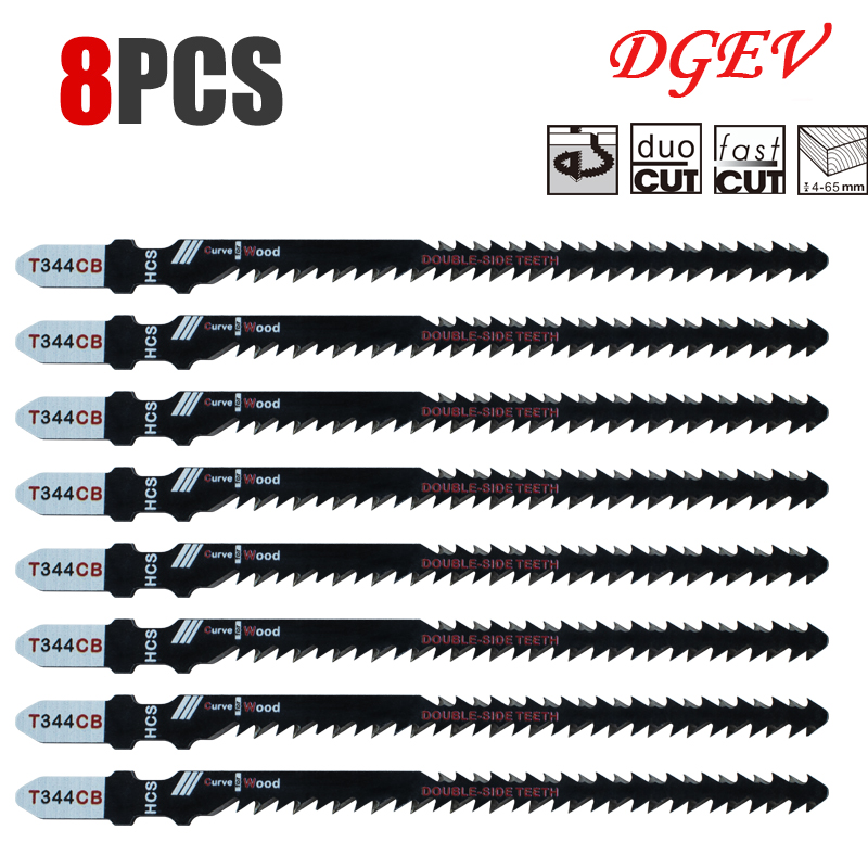 Jigger Double Sided - Çift Taraflı Dekupaj Testere Bıçakları 4/8'li