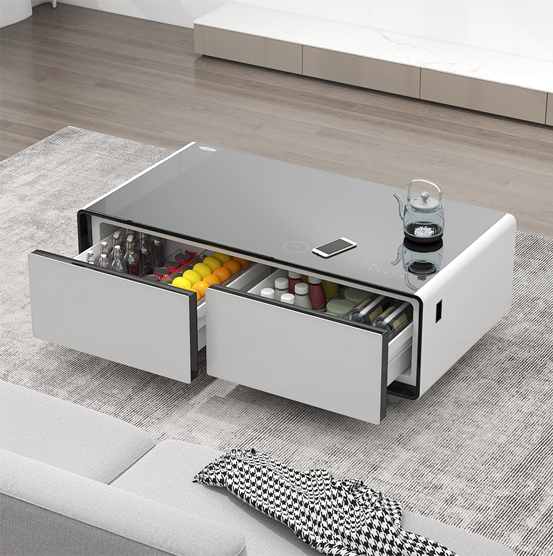 Home Bar And Fridge - Akıllı Sehpa Mini Bar Buzdolabı Şarap