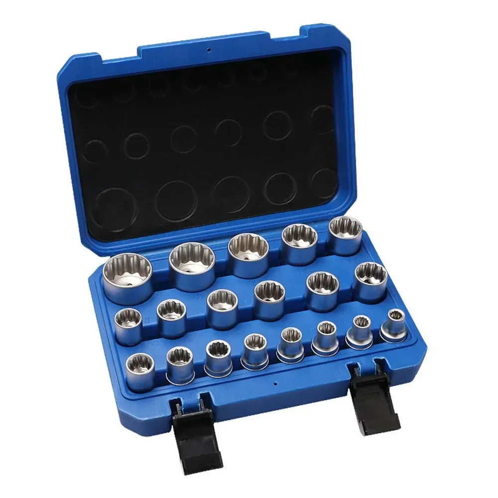 Home Bar Supplies - 12 nokta lokma anahtar Set 8-32mm