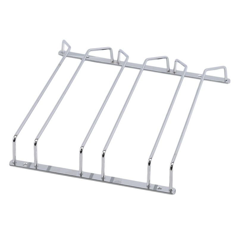 Home Bar Stand - Faydalı demir şarap bardağı raf tutucu
