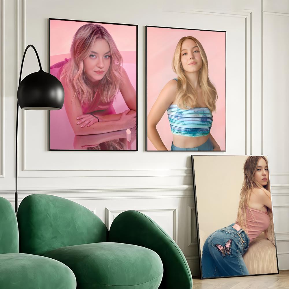 Home Bar Sydney - Sydney S-Sweeney Posteri Su Geçirmez Duvar