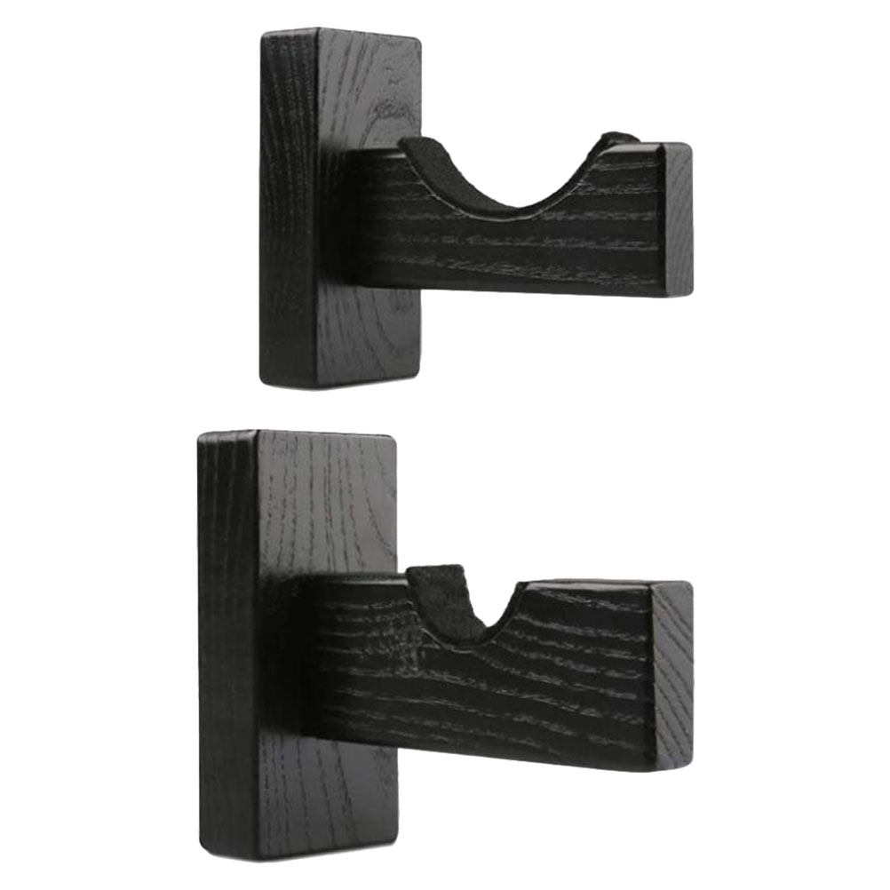 Home Bar Stand - 2 Adet Ahşap Beyzbol Sopası Duvara
