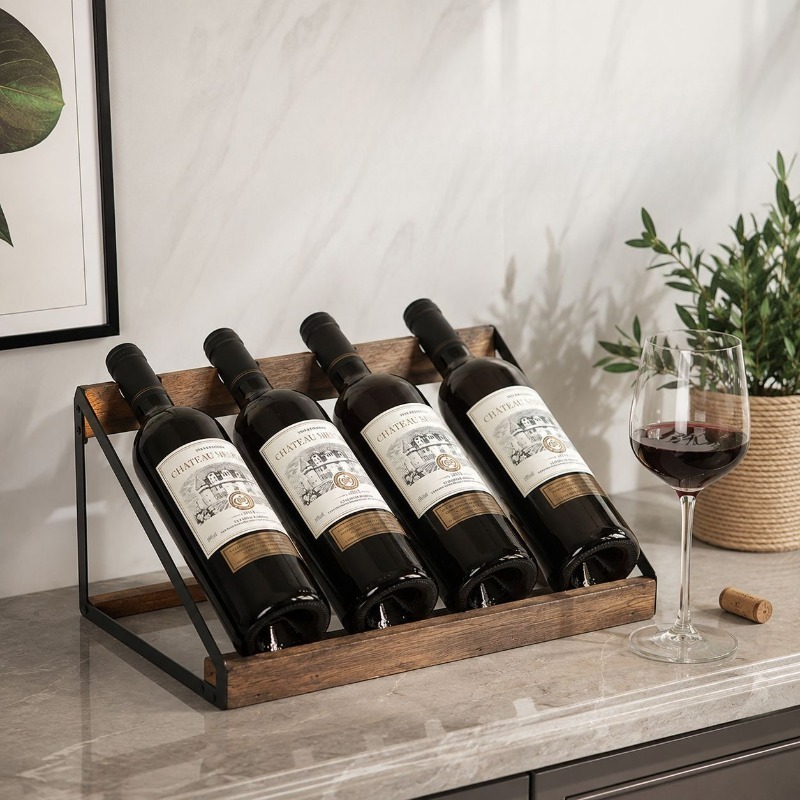 Ev Barı Ahşap Şaraplık Şarap Ş - Home Bar Stand incelemesi ve fiyatı