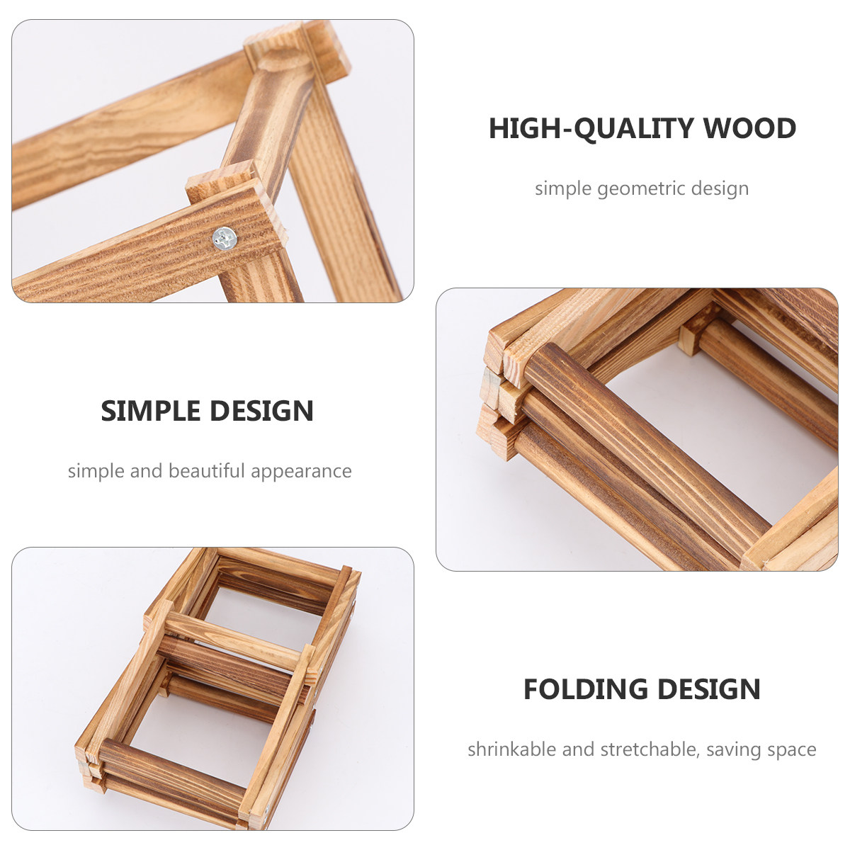 1 Adet Ahşap Petek Şeklinde Şa - Home Bar Stand incelemesi ve fiyatı