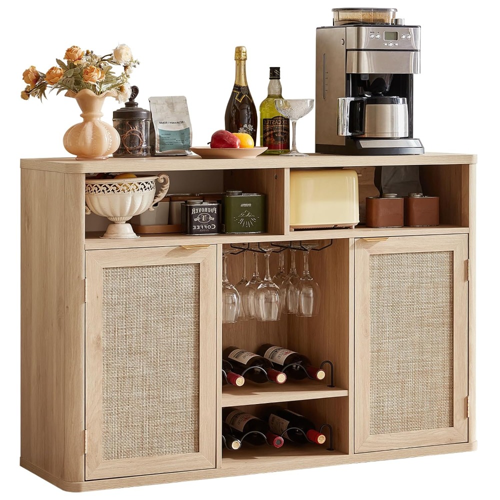 2 Kapılı Rattan Şarap Dolabı,  - Home Bar And Cabinet incelemesi ve fiyatı