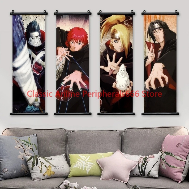 Naruto asılı boyama tuval ev d - Home Bar Shelf incelemesi ve fiyatı