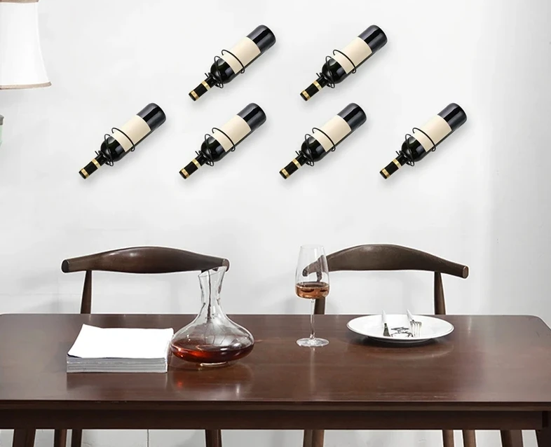 6'lı Duvara Monte Şarap Rafı P - Home Bar Stand incelemesi ve fiyatı