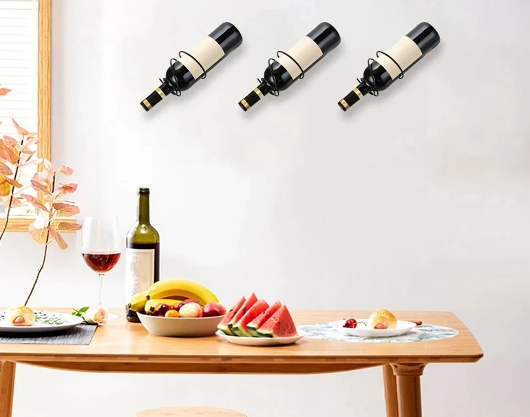 6'lı Duvara Monte Şarap Rafı P - Home Bar Stand incelemesi ve fiyatı