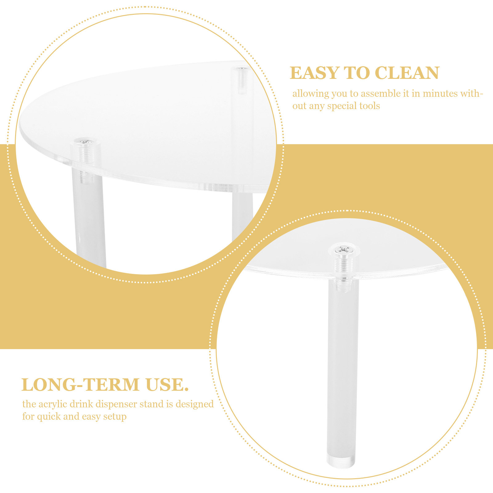 Akrilik İçecek Dağıtıcı Standı - Home Bar Stand incelemesi ve fiyatı