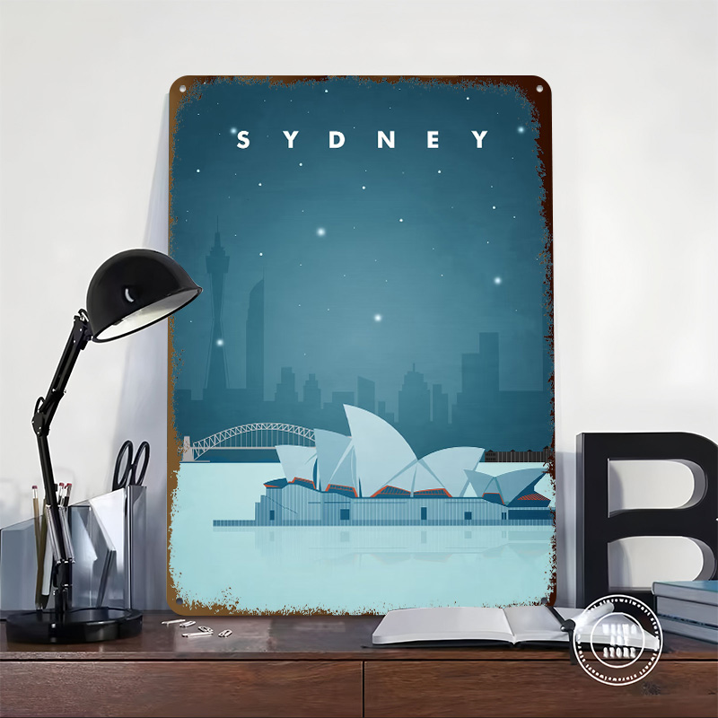 Sydney Seyahat Posteri Özelleş - Home Bar Sydney incelemesi ve fiyatı