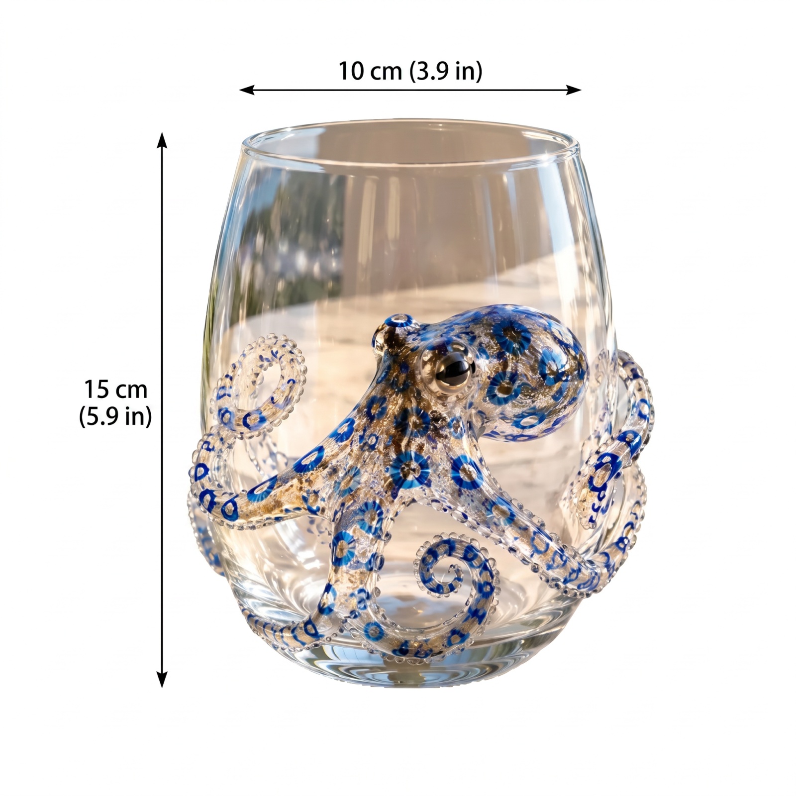 El yapımı Mavi Halkalı Ahtapot - Home Bar Shelf incelemesi ve fiyatı